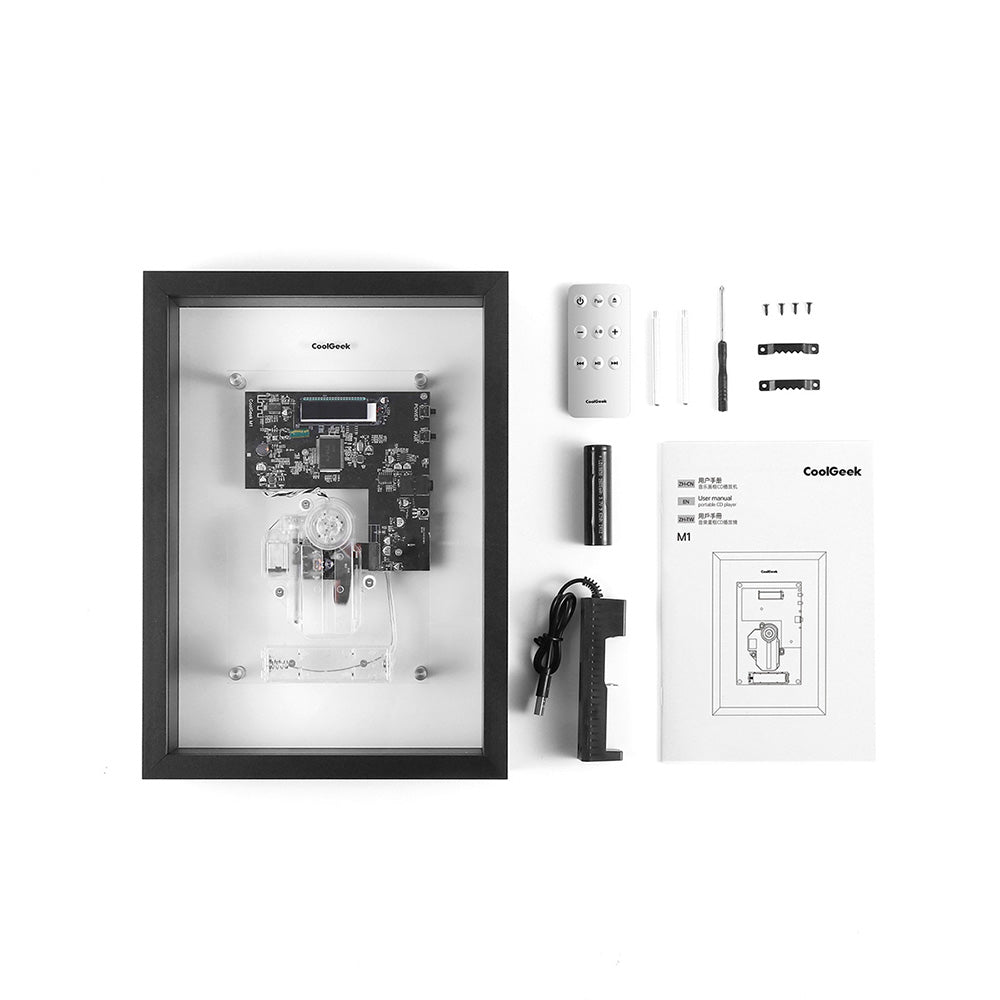 M1 Music Frame CD Player With Bluetooth CoolGeek